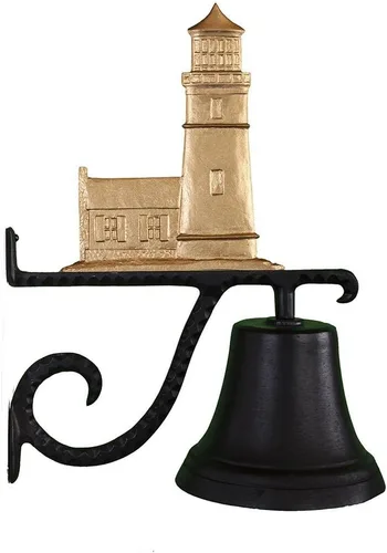 Vista 11 de Montague Metal Products Campana de fundición con bajo dorado