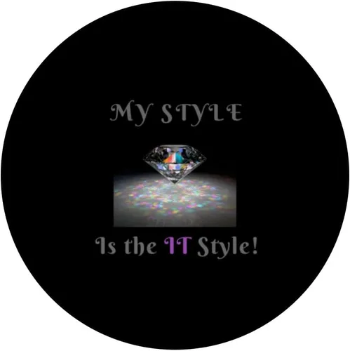 Vista 3 de My Style-Diamond PopSockets PopGrip estándar