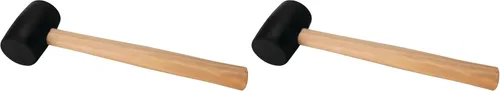 Vista 7 de Performance Tool 1129 Mazo de goma negro de 8 onzas con mango de madera