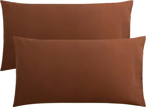 Vista 130 de FLXXIE Fundas de almohada de microfibra tamaño estándar, fundas de almohada suaves con cierre de sobre, fundas de almohada resistentes a arrugas