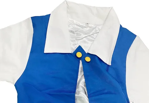 Vista 5 de Conjunto de sudadera con capucha unisex de anime para cosplay, chaqueta y guantes