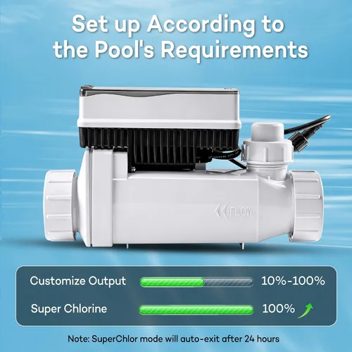 Vista 12 de Célula de sal para piscina: se adapta a celdas de sal Pentair, piscina