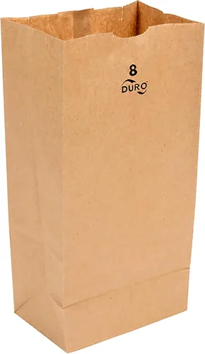 Vista 6 de Bolsas de papel Kraft FSC - HECHAS EN USA (500ct, 2 lb)