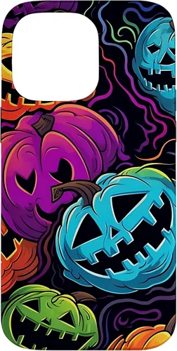 Vista 20 de Funda para iPhone 11 Pro Max Halloween Scary Pumpkin Graffiti
