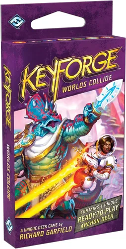 Vista 4 de Fantasy Flight Games Keyforge: Age of Ascension - Juego de iniciación para 2 jugadores