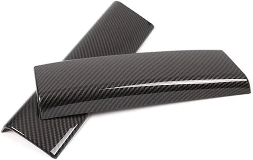 Vista 2 de Fundas protectoras de almacenamiento para reposabrazos compatibles con Mercedes Benz GLA 2020-2023 GLA200 GLA220 GLA250 (aspecto de carbono)