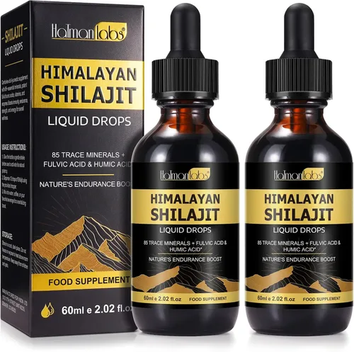 Vista 10 de Shilajit - Gota de resina orgánica pura del Himalaya, suplemento de oro líquido de resina Shilajit pura del Himalaya, gota orgánica Shilajit rica