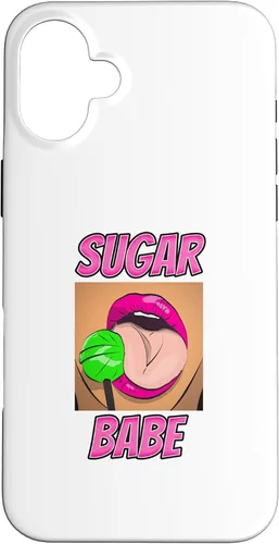 Vista 23 de Sugar Babe Sexy Woman Lick Lollipop Cartoon Comic hot Fun Case for iPhone 16