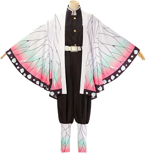 Vista 3 de Disfraz de Kochou para cosplay, kimono, uniforme de juego de rol, conjunto completo