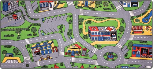 Vista 10 de Children's Factory Let's Learn How to Count - Juego de 10 alfombras de aprendizaje para preescolares, salas de juegos y escuelas primarias, alfombra