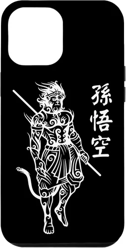 Vista 25 de Funda con letras de personajes chinos para iPhone 16 Sun Wukong Monkey King
