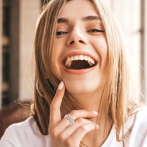 Vista 25 de Regalos para hija de mamá, anillo de circón de doble onda, anillos de madre e hija, artículos de moda, regalos de cumpleaños, Navidad, 2025