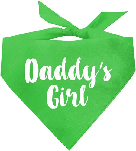 Vista 14 de Daddy's Girl - Bandana para perro para el día del padre (negro, XS 5)