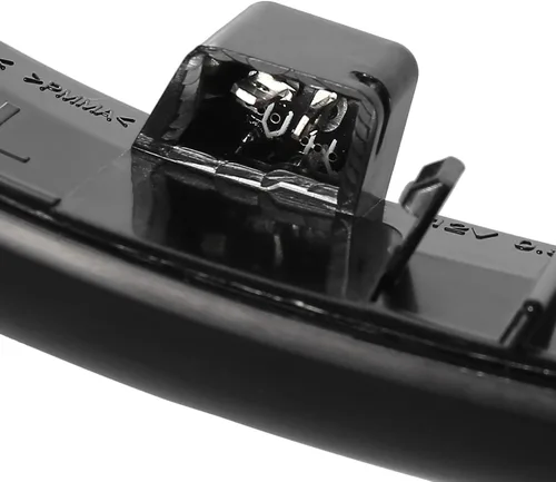 Vista 7 de X AUTOHAUX - Señal indicadora de giro para espejo lateral, luz LED secuencial dinámica para VW Golf 5 GTI, Jetta MK5, Passat B6 B5, Eos, R32, Rabbit
