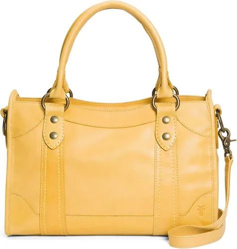 Vista 5 de Frye Melissa - Bolso de cuero con cremallera, Marrón