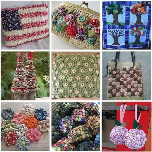 Vista 4 de 50 piezas de tela de algodón floral de 3.9 x 3.9 in, paquete de acolchado de costura, cuadrados, pelusas de retazos, bricolaje, álbum de recortes