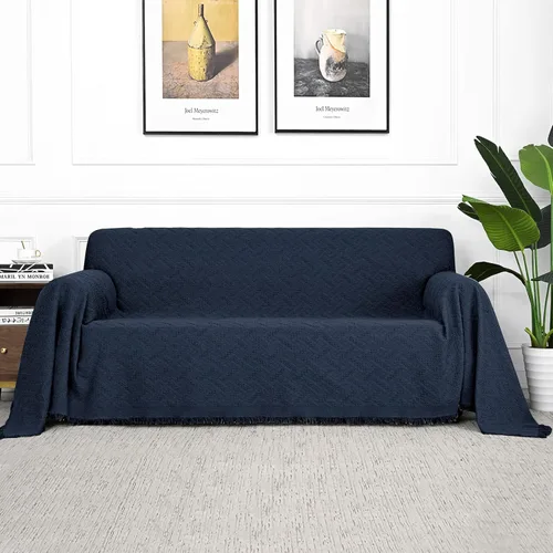Vista 9 de MYSKY HOME - Funda para sofá, fundas para sofás, funda para silla extragrande, funda para sofá geométrico de color chocolate, funda para sofá