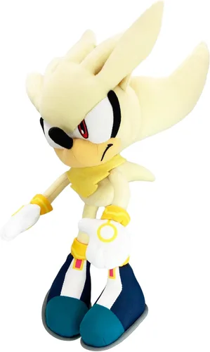 Vista 2 de Great Eastern Entertainment Sonic The Hedgehog - Super Silver Peluche 10" H