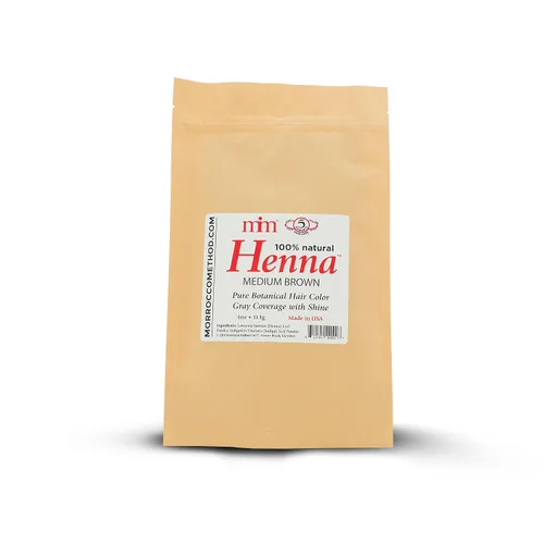 Vista 5 de Morrocco Method Henna - Tinte para el cabello, color negro