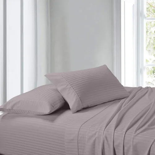 Vista 18 de Sábanas de tamaño Split King con 2 sábanas bajeras individuales XL, color negro, sábanas 100% algodón, bolsillo profundo, satén de algodón fresco