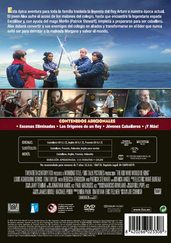 Vista 2 de The Kid Who Would Be King - El niño que pudo ser rey (Non USA Format)