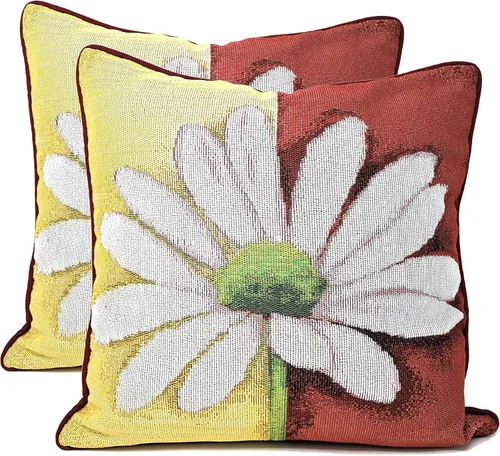 Vista 21 de Tache Home Fashion Funda de almohada 16 x 16 Down The Chimney