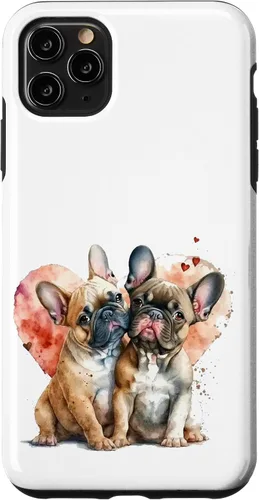 Vista 13 de Carcasa para iPhone 17, diseño de perro francés, diseño de bulldog francés