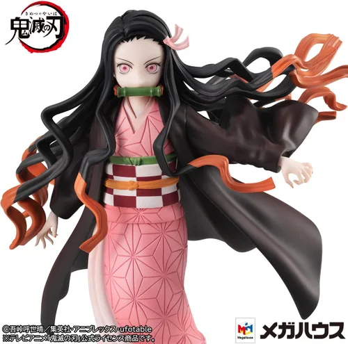 Vista 6 de MEGAHOUSE CORPORACIÓN GALS SER Demon Slayer KIMETSU NEZUKO KAMADO PVC FIG