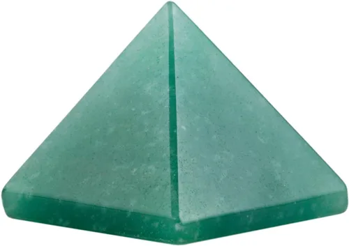 Vista 16 de SUNYIK Pirámide de piedra natural, generador de energía de punto de cristal curativo Reiki, decoración metafísica de cuarzo amatista, 1-1 1/8