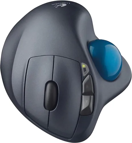 Vista 6 de Logitech, LOG910001799, M570 Ratón inalámbrico Trackball, 1, gris oscuro
