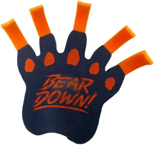 Vista 4 de FOAM PARTY HATS: Deportes Mano de espuma Bear Down