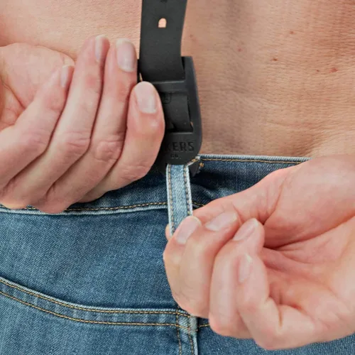 Vista 7 de HIKERS - Tirantes ocultos originales para hombre debajo de la ropa - Bragueta de botón