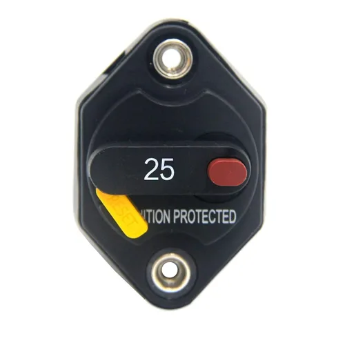 Vista 17 de ZOOKOTO Inversor de fusible de 10 A con botón de reinicio manual para auto, camión, caravana, remolque marino, impermeable, 12 V-32 V CC, 10 amperios