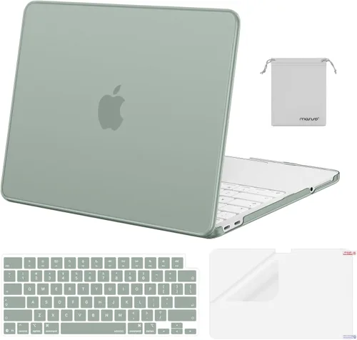 Vista 10 de MOSISO Compatible con MacBook Neo Case 13 pulgadas 2026 A3404 A18 Pro Chip Rubor