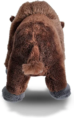Vista 3 de Wild Republic - Peluche de bisonte - juguete de peluche, regalos para niños - Colección Cuddlekins - 8 pulgadas