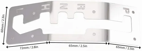 Vista 3 de KEMIMOTO Placa de puerta de palanca de cambios UTV compatible con Can-Am