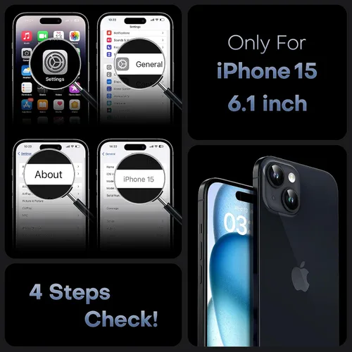 Vista 576 de TOCOL Funda para iPhone 11, compatible con Magsafe, protección completa de cámara, imanes integrados, protección contra caídas, funda translúcida