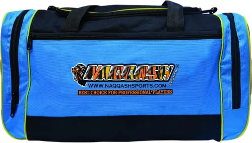 Vista 2 de Naqqash Sports Bolsa de béisbol y equipo con múltiples bolsillos para bate de béisbol para jóvenes, adultos y jugadores profesionales en poliéster