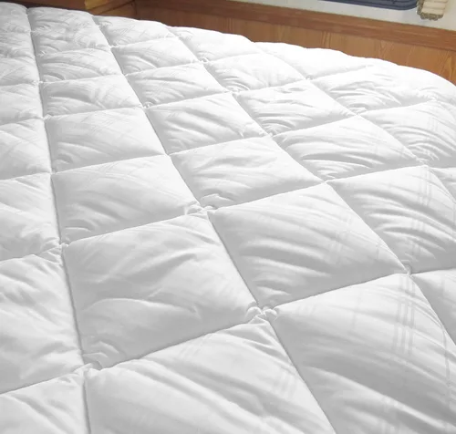 Vista 6 de AB Lifestyles Protector de colchón acolchado largo tamaño individual 39x80 fabricado en Estados Unidos