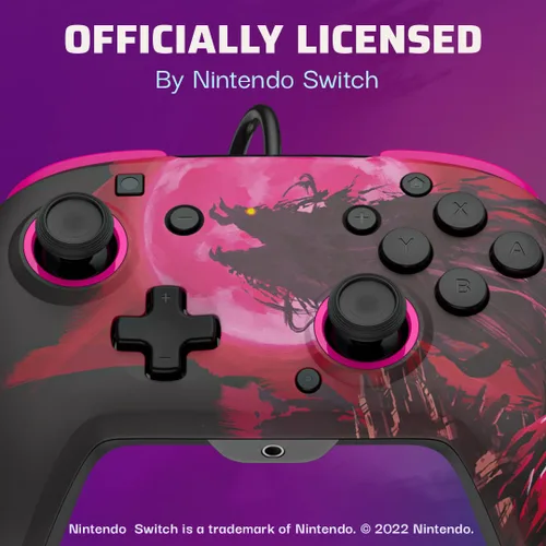 Vista 5 de PDP REMATCH Wired Controller for Nintendo SwitchLiteOLED - Calamity Ganon