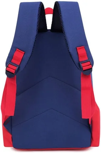 Vista 6 de Mochila preescolar para niños, diseño de dibujos animados, tamaño A4, Dinosaurio Rojo 2 M
