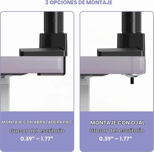 Vista 8 de Brazo de monitor