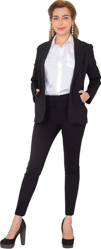 Vista 5 de Marycrafts - Conjunto de pantalón y blazer de negocios para mujer