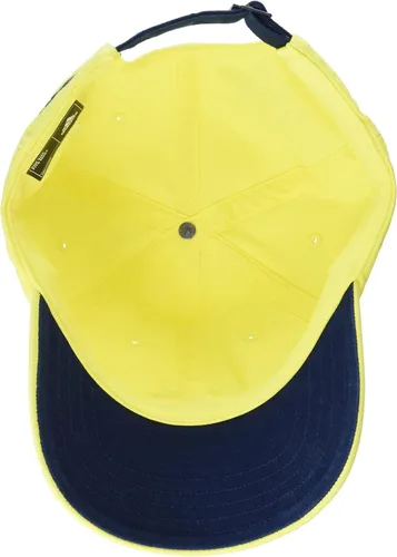 Vista 3 de adidas Gorra estándar unisex para adultos, para equipo de fútbol de la Copa del Mundo, amarillo brillanteazul marino universitario, talla única
