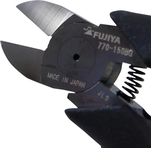Vista 2 de Fujiya Electric Master - Pinza fuerte, 5.9 pulgadas (5.906 in), hoja redonda, oro negro, 770-150BG