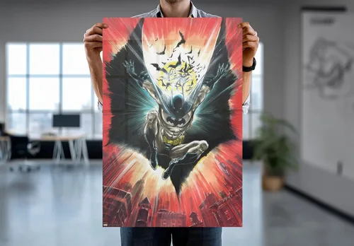 Vista 7 de Batman - DC Comics Poster (Attack - Bats) (Size: 24" x 36") (Laminated Poster)
