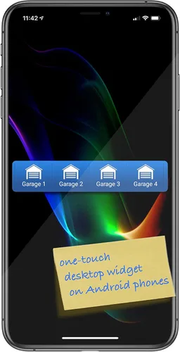 Vista 6 de Abre tu garaje con tus iPhones, Android o Apple Watch. Fácil configuración. Seguro. Bluetooth®4.0. Lee la descripción completamente antes