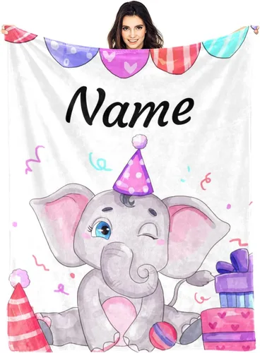 Vista 13 de Manta de bebé de dinosaurio personalizada para niños y niñas, manta personalizada de dinosaurio con nombre, manta de animal lindo para niños, manta
