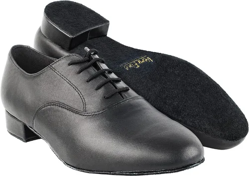 Vista 2 de Very Fine Mens Wide Adrian Leather Ballroom Salsa Tango Waltz Latin Smooth Swing Dance Shoe Black