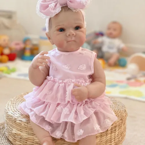 Vista 4 de OtardDolls Muñecas Bebé Reborn de 20 Pulgadas Muñecas de Recién Nacido Cuerpo Completo de Vinilo Suave de Aspecto Real Realistas que Parecen Reales